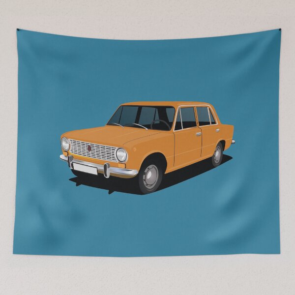 Item preview, Orange VAZ-2101 Lada 1200 Zhiguli designed and sold by knappidesign.