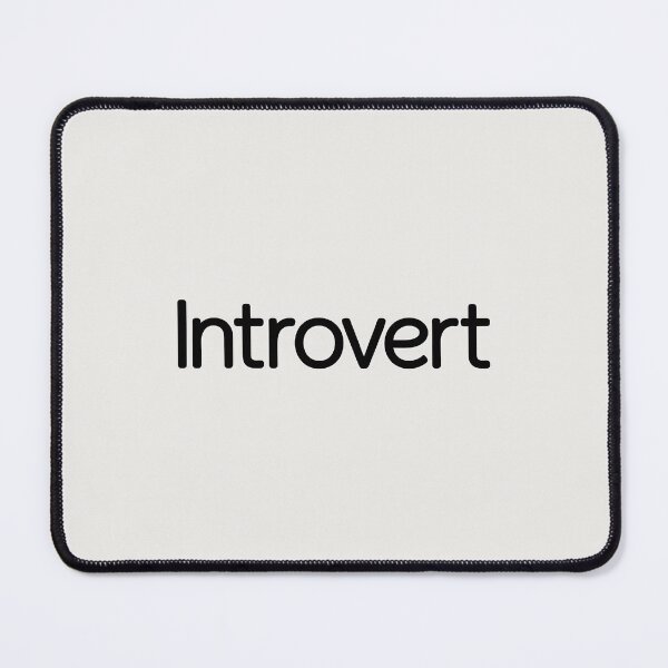 Item preview, Introvert – Minimalist Personality Typography designed and sold by Jollys-ArtShop.