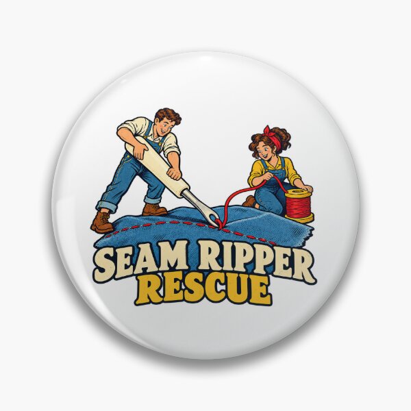 Item preview, Seam Ripper Rescue for Sewists designed and sold by Pixdot.