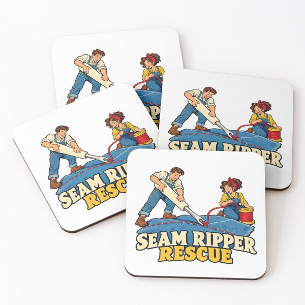 Item preview, Seam Ripper Rescue for Sewists designed and sold by Pixdot.