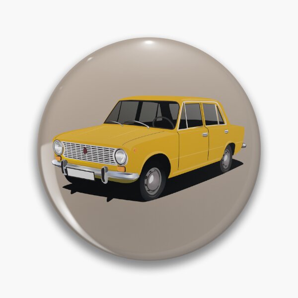 Item preview, Yellow VAZ-2101 Lada 1200 Zhiguli designed and sold by knappidesign.