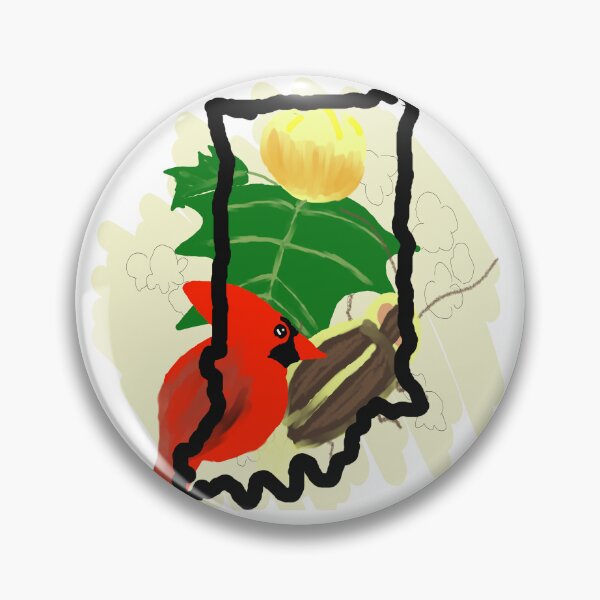 Item preview, Indiana - Overlap version designed and sold by EmberGlowPress.