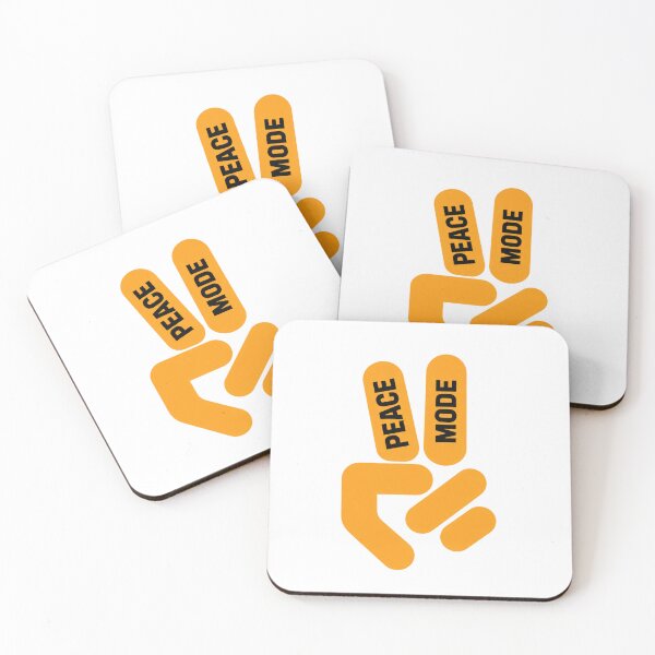 Item preview, Peace Mode — Orange Peace Sign designed and sold by Alvren.
