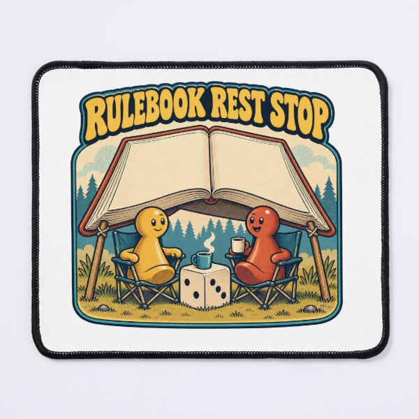 Item preview, A Rest Stop Inside the Rulebook designed and sold by Pixdot.