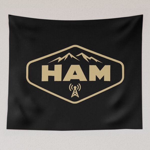 Item preview, HAM Radio Mountain Amateur Radio Operator designed and sold by AnnSign.