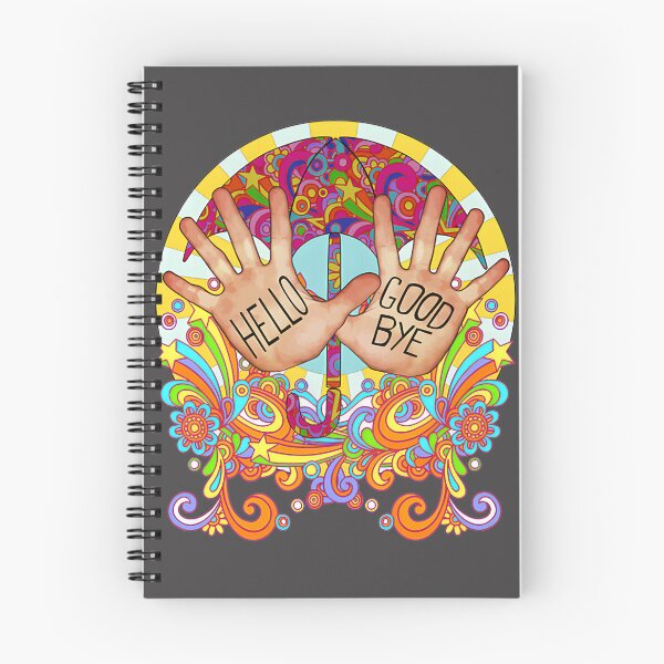 Item preview, Hello Goodbye Minimalist Typography Design with Bold Contrast designed and sold by CruxRiajuu.
