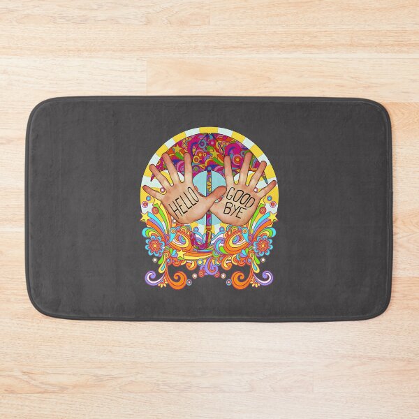 Item preview, Hello Goodbye Minimalist Typography Design with Bold Contrast designed and sold by CruxRiajuu.