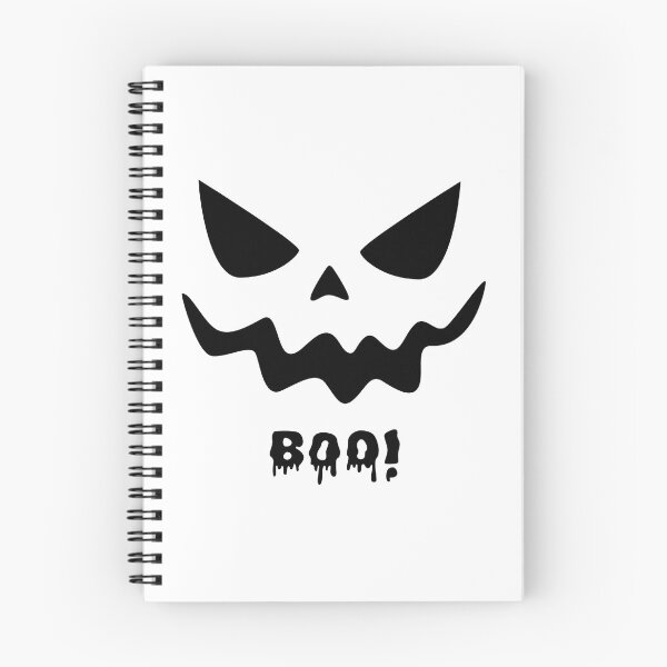 Item preview, Halloween Pumpkin Face BOO | Minimal Spooky Halloween Design designed and sold by Julison2015.