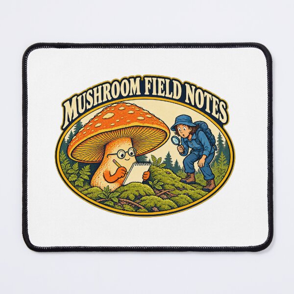 Item preview, Mushroom Studies the Human Forager designed and sold by Pixdot.