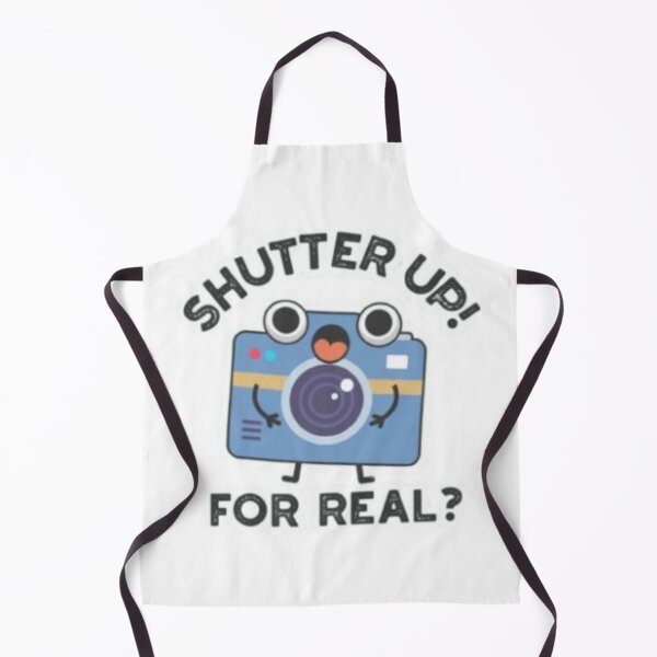 Item preview, Shutter Up Funny Camera Sticker – Photography Humor designed and sold by Shree shyam khatu ji.
