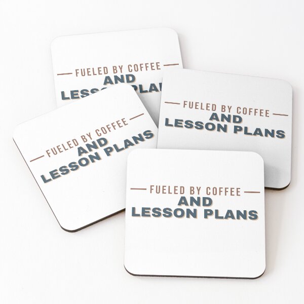 Item preview, Fueled By Coffee And Lesson Plans Teacher designed and sold by BeCalyx ⭐⭐⭐⭐⭐.