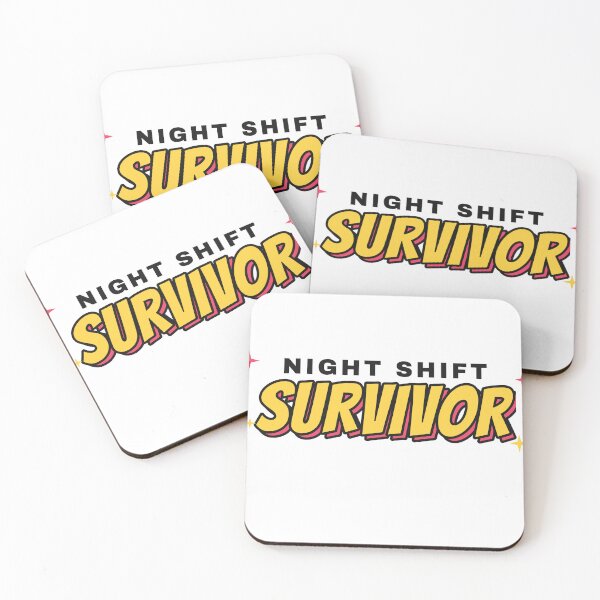 Item preview, Night Shift Survivor Nurse Worker Gift designed and sold by BeCalyx ⭐⭐⭐⭐⭐.