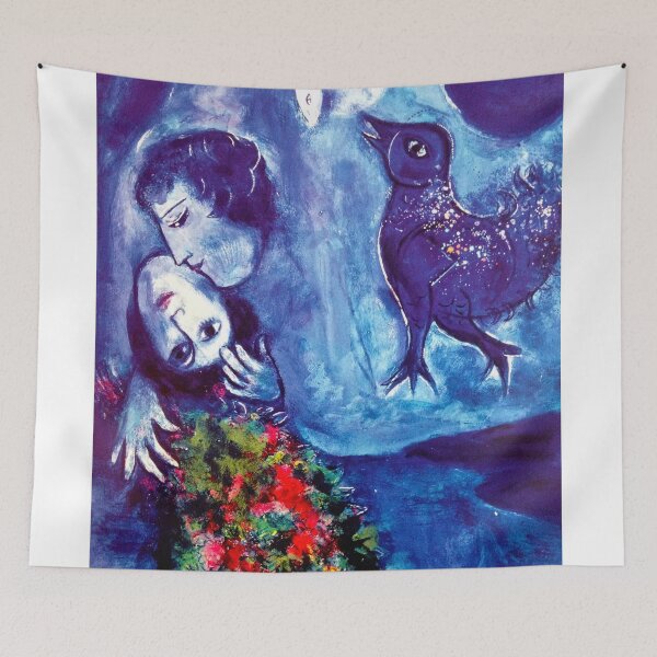 Item preview,  Le Paysage bleu (1949) by marc chagall designed and sold by Matari-matari.