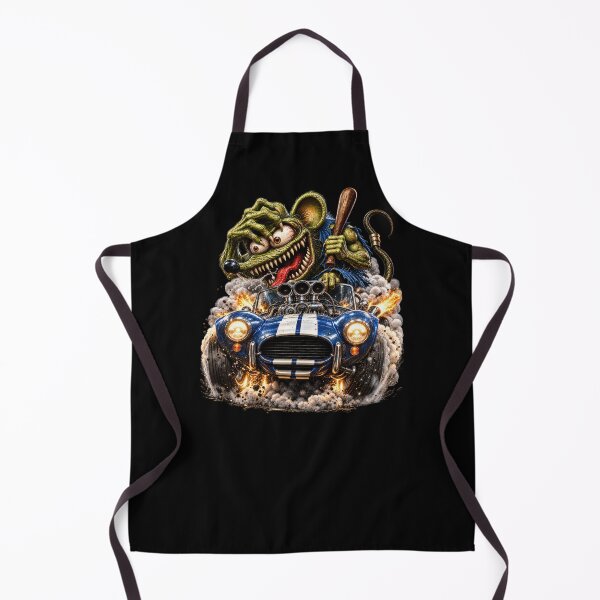 Item preview, Supercharged Blue Roadster – Wild Rat Monster Hot Rod Racing designed and sold by artistwill.