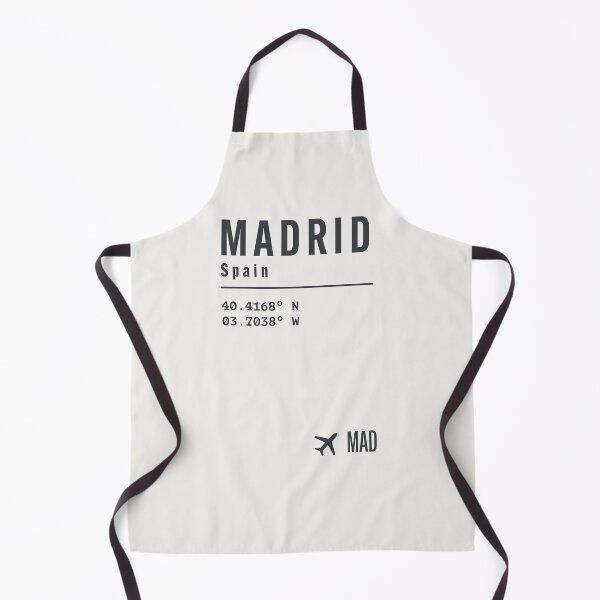 Item preview, Madrid Spain Coordinates Travel Typography designed and sold by drTerrens.