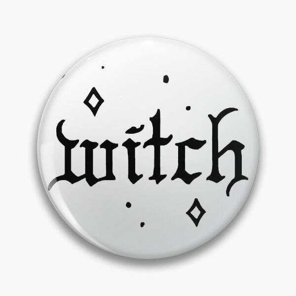 Item preview, Witch Inky Gothic Lettering – Dark Witchy Occult Aesthetic designed and sold by witchlingart.
