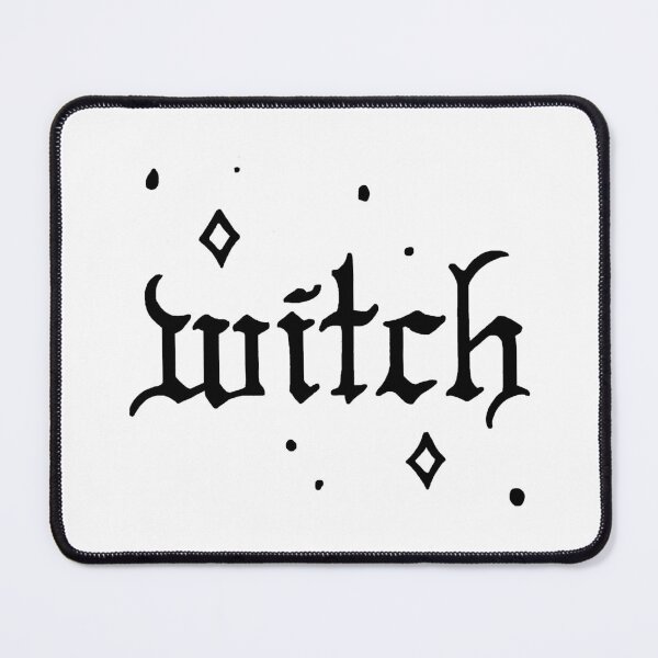 Item preview, Witch Inky Gothic Lettering – Dark Witchy Occult Aesthetic designed and sold by witchlingart.