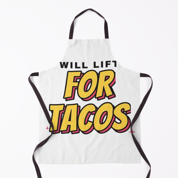 Item preview, Will Lift For Tacos Funny Gym designed and sold by BeCalyx ⭐⭐⭐⭐⭐.