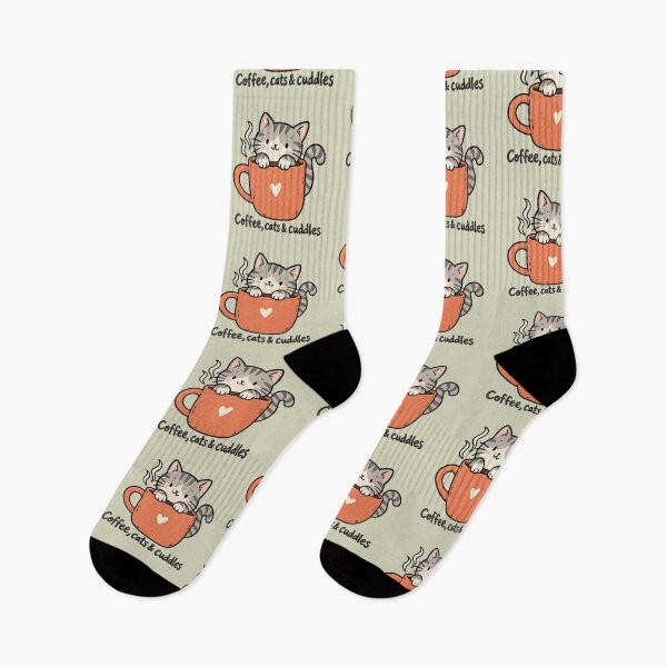 Item preview, coffee cats and cuddles designed and sold by sheelatewatia.