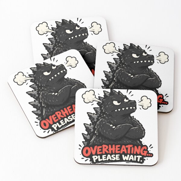 Item preview, Overheating Angry Giant Monster designed and sold by NatureStyle555.