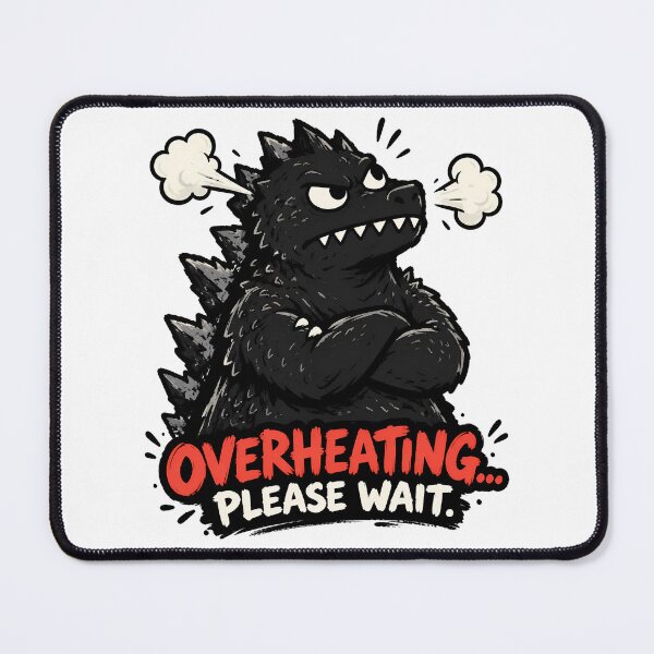 Item preview, Overheating Angry Giant Monster designed and sold by NatureStyle555.
