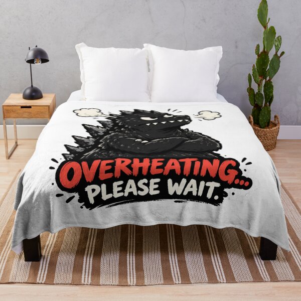 Item preview, Overheating Angry Giant Monster designed and sold by NatureStyle555.