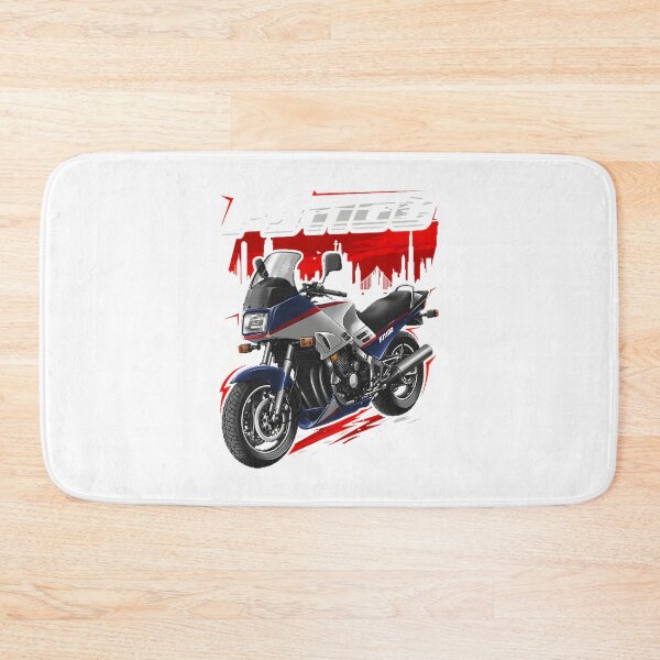 Item preview, Yamaha FJ Motorcycle Design in Dark Blue and White for Riders designed and sold by area51design.