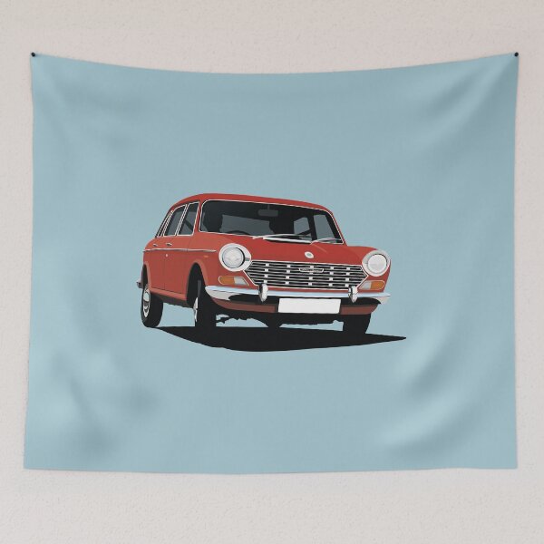 Artikelvorschau, Illustration des Oldtimers Austin 1800/2200 Landcrab ADO17 entworfen und verkauft von knappidesign.