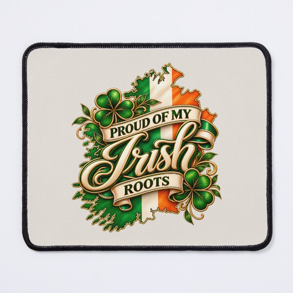 Item preview, Proud of My Irish Roots – Ireland Heritage & Ancestry designed and sold by HO•Designs.
