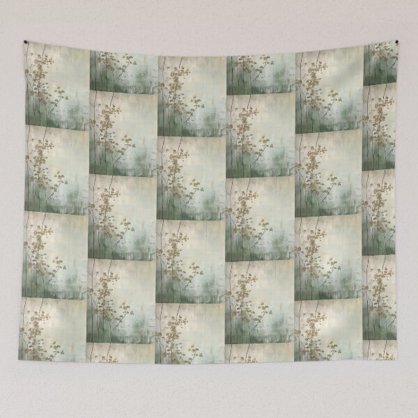 Item preview, Wabi sabi and japandi inspired sage wild herbs designed and sold by filigreedigital.