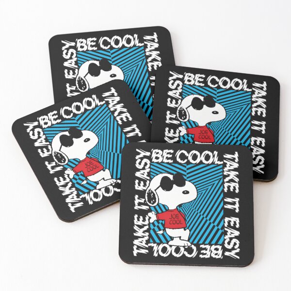 Aperçu de l'œuvre Peanuts Snoopy Joe Cool Sois cool Prends-le tranquille créée et vendue par Sapphirajorie.