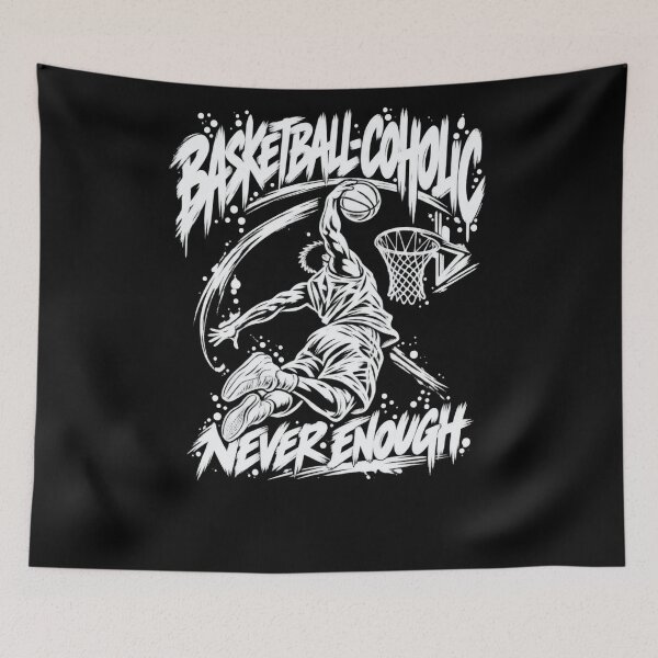 Item preview, Basketball-coholic  designed and sold by VisualWeight.