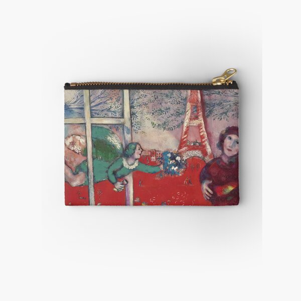 Item preview,  Les mariés de la Tour Eiffel,1928 Marc Chagall designed and sold by Matari-matari.