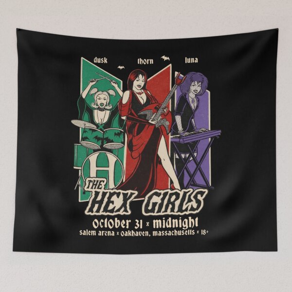 Item preview, Retro 90s Spooky Hex Girls designed and sold by PhaidraKarole.