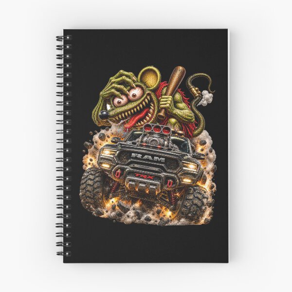 Item preview, Supercharged Monster Truck – Crazy Rat Hot Rod Off-Road Mayhem designed and sold by artistwill.