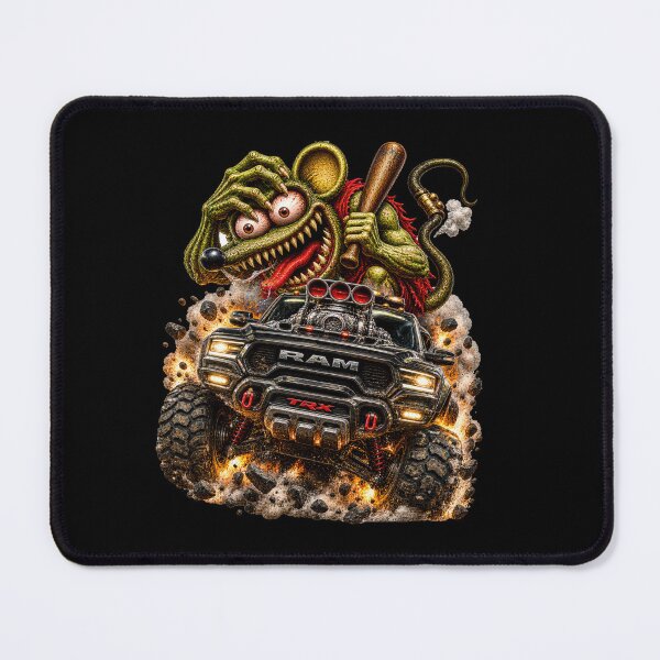 Item preview, Supercharged Monster Truck – Crazy Rat Hot Rod Off-Road Mayhem designed and sold by artistwill.