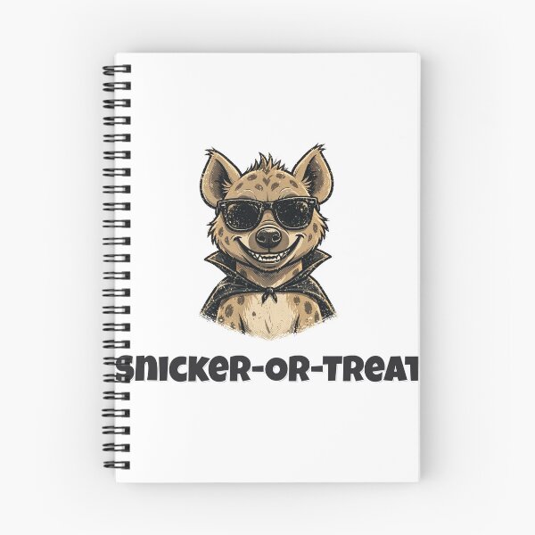 Item preview, Snicker-Or-Treat Funny Hyena Halloween Design designed and sold by Wild Shades.