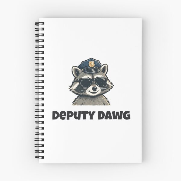 Artikelvorschau, Deputy Dawg Lustiges Waschbär-Polizei-Design entworfen und verkauft von Wild Shades.