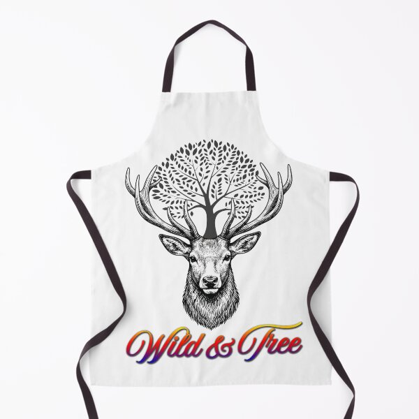 Item preview, Majestic Forest Red Deer Silhouette designed and sold by ayushidesign.