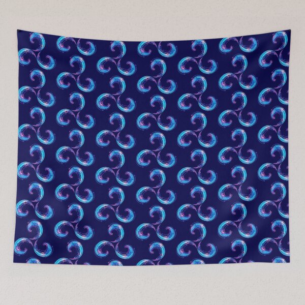 Item preview, triskel moderno azul designed and sold by Art of Sun.