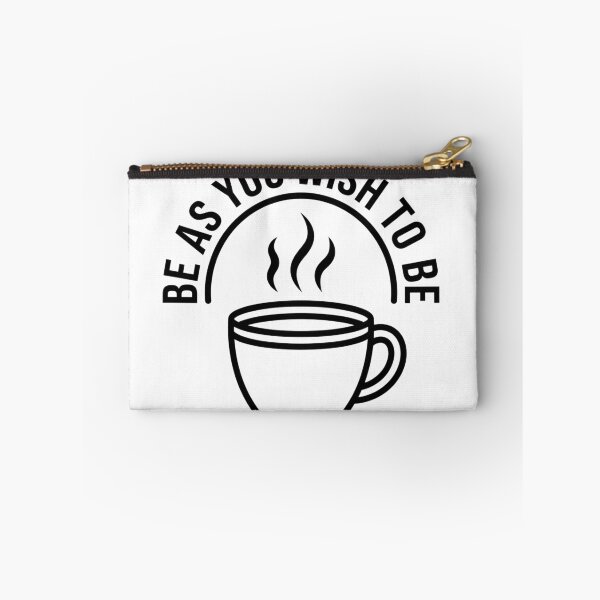 Item preview, Be As You Wish To Be Coffee Cup Sticker, Minimalist Positive Quote Gift designed and sold by HoMya.