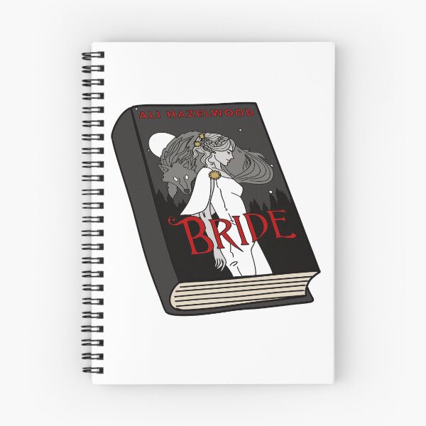 Item preview, Bride Ali Hazelwood Book Sticker designed and sold by baranskini.