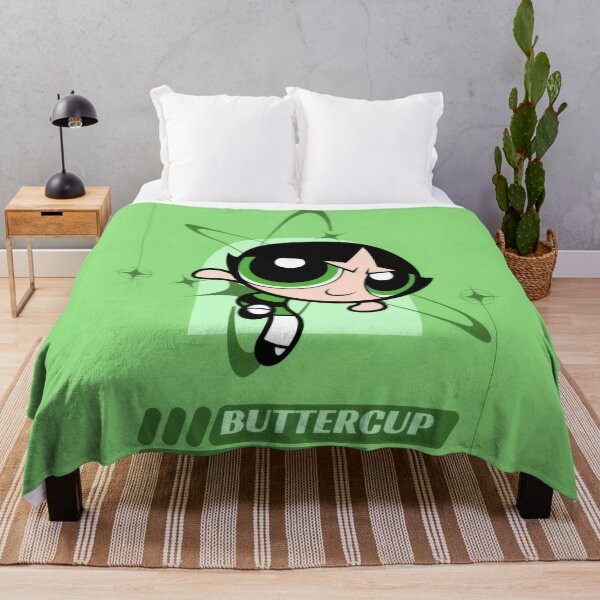 Item preview, Buttercup Retro Green Heroine - Y2K Cyber Aesthetic Graphic Poster designed and sold by Billy Morfo™.