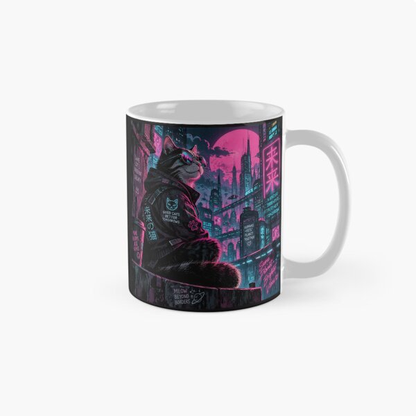 Item preview, Neon Neko: Future City Vibes designed and sold by synthesisnft.