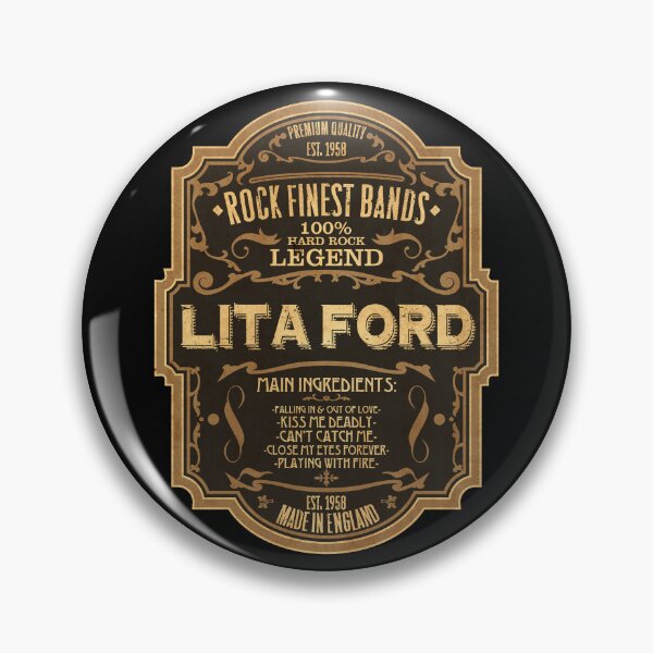 Item preview, Lita Ford (Rock Finest Artists) designed and sold by helenacooper.