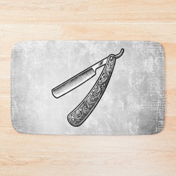 Item preview, Ornate Folding Straight Razor Vintage Barber Shave designed and sold by Ghoul Enterprises.