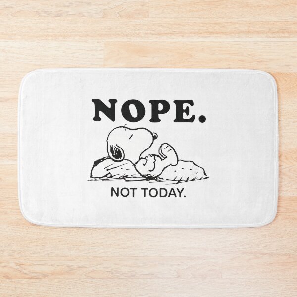 Item preview, Peanuts Snoopy Nope Not Today designed and sold by Sapphirajorie.