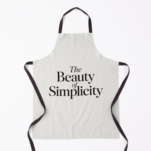 Item preview, The Beauty Of Simplicity – Minimalist Lifestyle Quote designed and sold by Jollys-ArtShop.