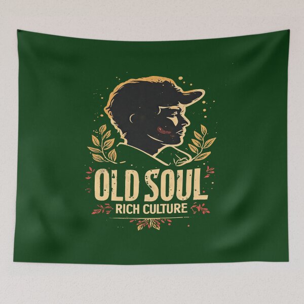 Item preview, Old Soul Rich Culture Portrait designed and sold by LayercraftArt.