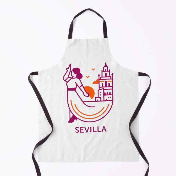 Item preview, Elegant illustration of Seville and flamenco art designed and sold by JPD-Studio.